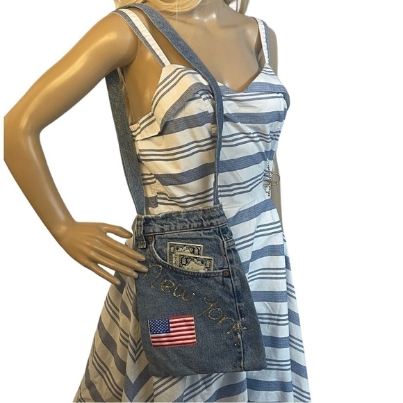 LEVI'S Handmade/Upcycled Purse. One of a Kind. - Picture 1 of 10